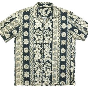 Royal Creations Mens L Short Sleeve Hawaiian Shirt